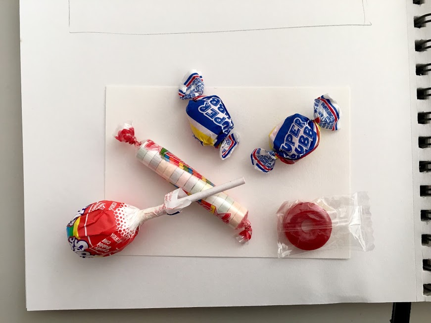 candy drawing